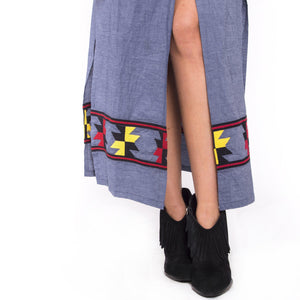 Drift Away embroidered dress