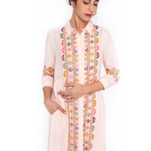 Pink romance maxi dress