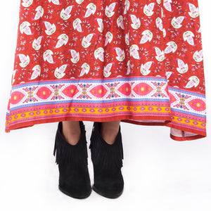 Red is Love maxi dress