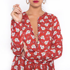 Red is Love maxi dress