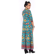 Flower love embroidered dress