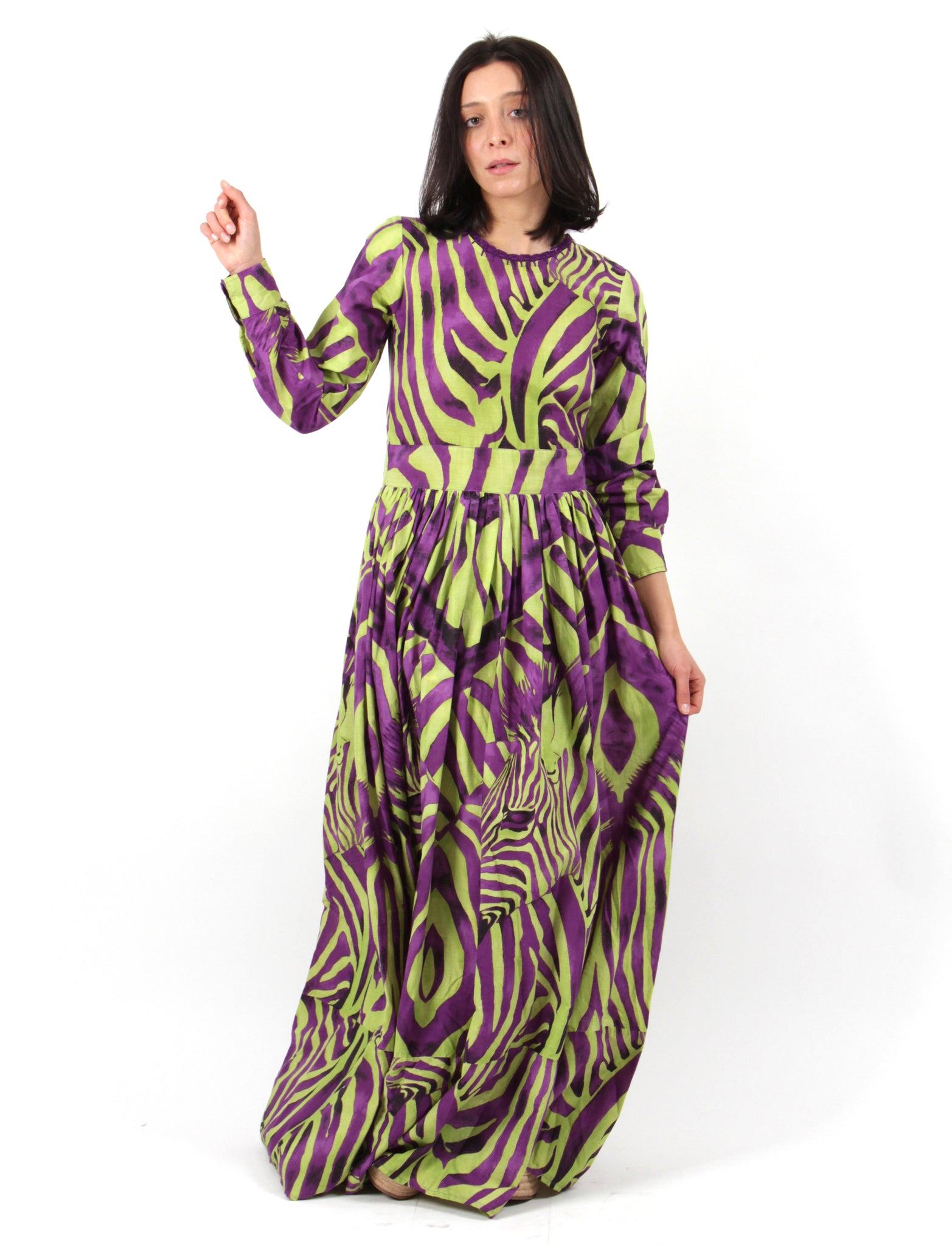 Zebra maxi dress hotsell